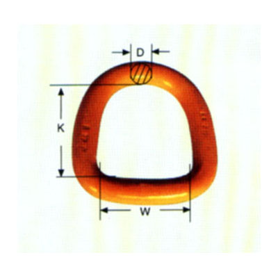 Grade 80 Welded D Ring